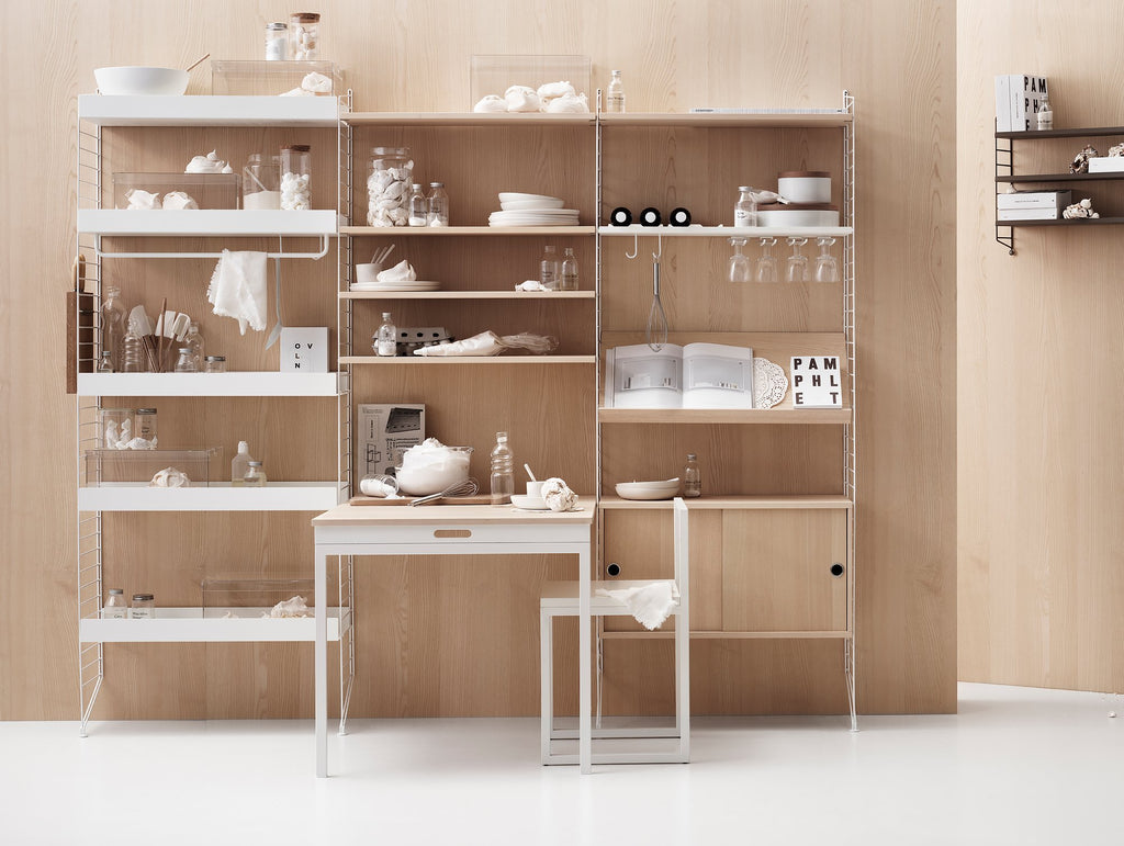 string shelf 78×20 アッシュ